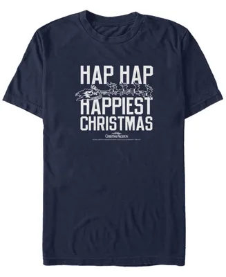 Men's National Lampoon Christmas Vacation Happiest Short Sleeve T-shirt