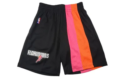 Mitchell & Ness Miami Heat Men's Swingman Shorts