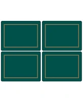 Pimpernel Classic Emerald Placemats, Set of 4