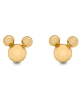 Disney Children's Mickey Mouse Stud Earrings in 14k Gold