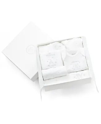 Little Me Baby Boys or Girls Welcome To The World Cotton Gift Set, 6 Piece Set