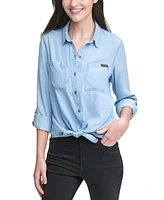 Calvin Klein Jeans Petite Utility Shirt