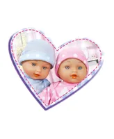 Lissi Dolls 11" Twin Baby Set