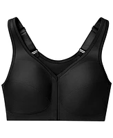 Women's Full Figure Plus MagicLift Front Close Posture Back Support Bra 1265