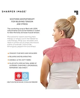 Sharper Image Warming & Cooling Aromatherapy Neck Shoulder Wrap Pad
