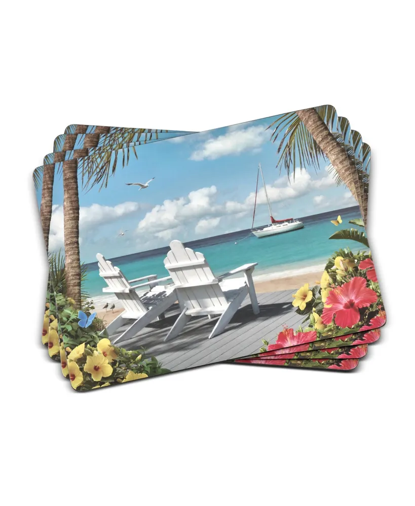 Pimpernel In the Sunshine Placemats, Set of 4