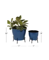 Set of 2 Metal Farmhouse Planter, 9