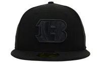 New Era Cincinnati Bengals Black on Black 59FIFTY Cap