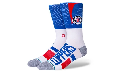 Stance Men's Los Angeles Clippers Shortcut 2 Crew Socks