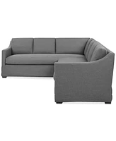 Closeout! Classic Living 2-Pc. Fabric Sectional