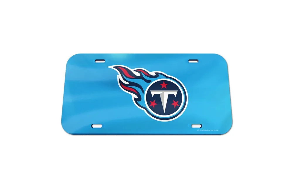 Wincraft Tennessee Titans Team Color Laser Tag Car Plate