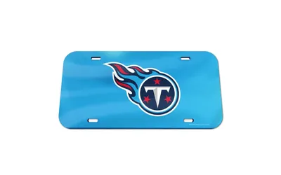 Wincraft Tennessee Titans Team Color Laser Tag Car Plate