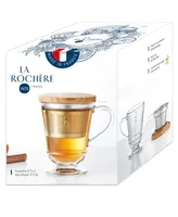 La Rochere Napoleon Bee 14 Ounce Tea Cup, Infuser and Lid