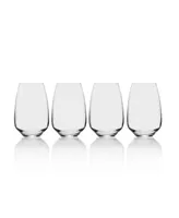 Mikasa Melody Highball Glass Set of 4, 20 oz