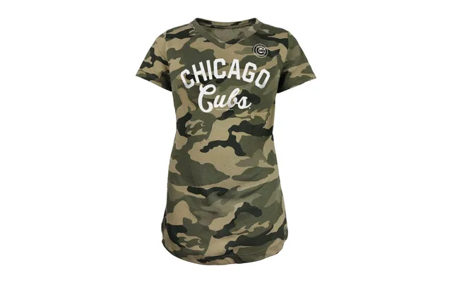 5th & Ocean Big Girls Chicago Cubs Spacedye T-Shirt - Macy's
