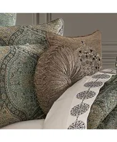 J Queen New York Dorset Tufted Decorative Pillow, 15" Round