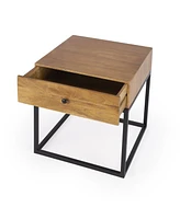 Butler Specialty Brixton Iron and Wood End Table