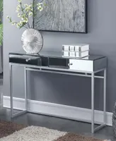 Reflections Console Table - Silver