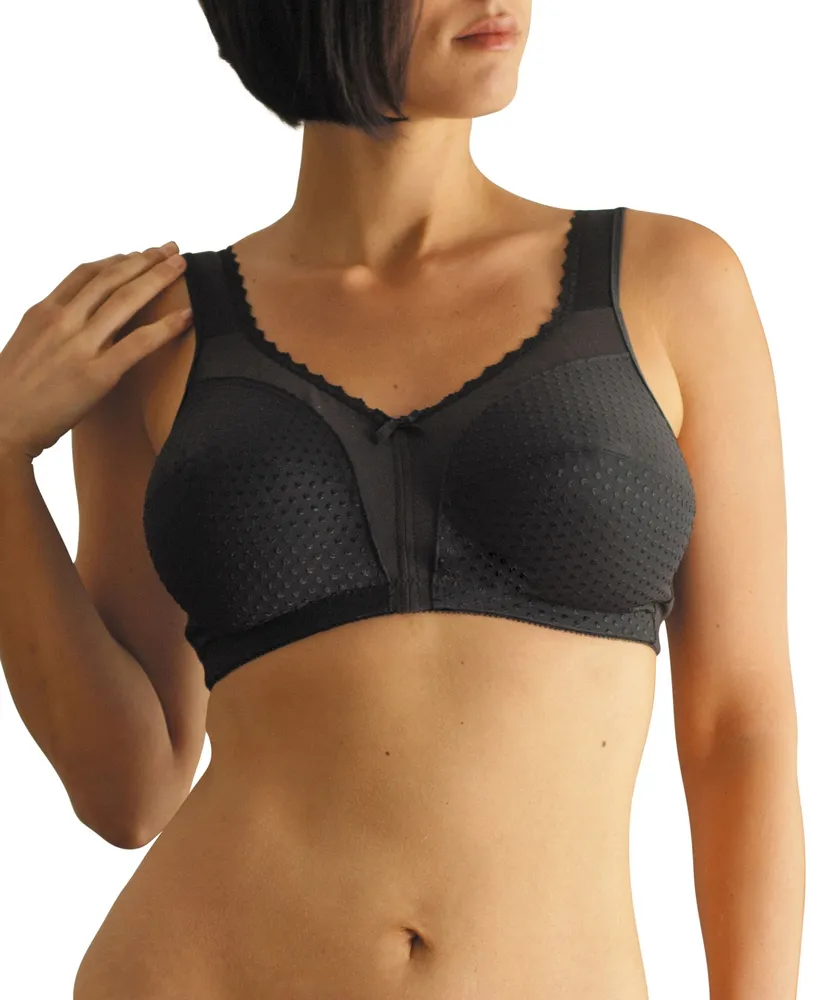 Women's Soft cup wireless cotton bra