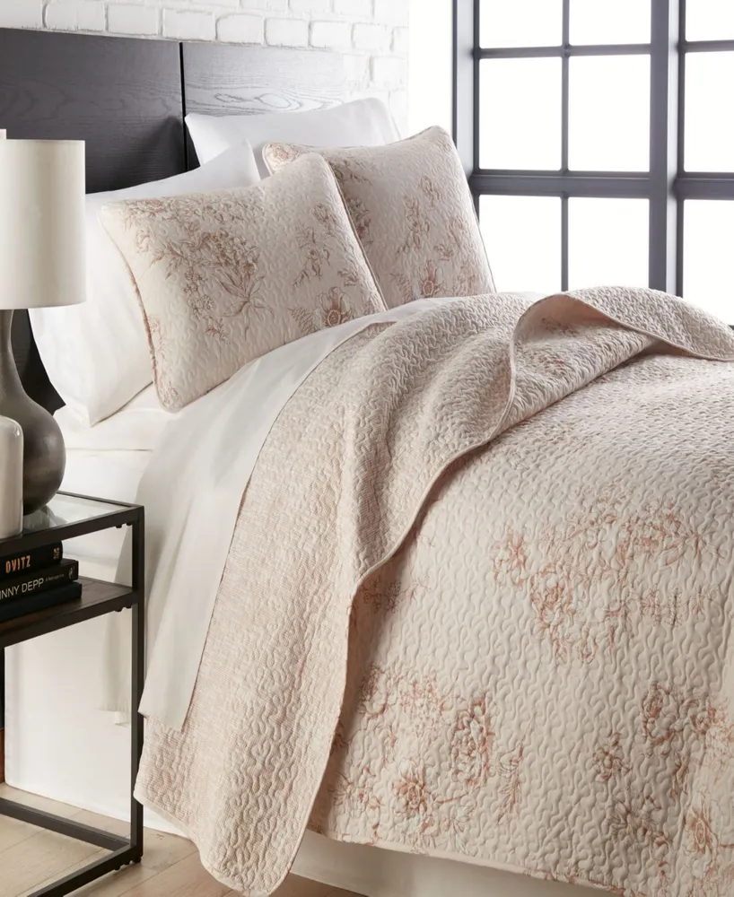 Southshore Fine Linens Harmony Ultra-Soft 3-Piece Quilt Set