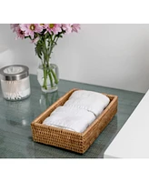 Artifacts Rattan Guest Towel and Napkin Holder