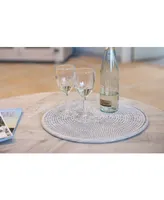 Artifacts Rattan Round Placemat - Off