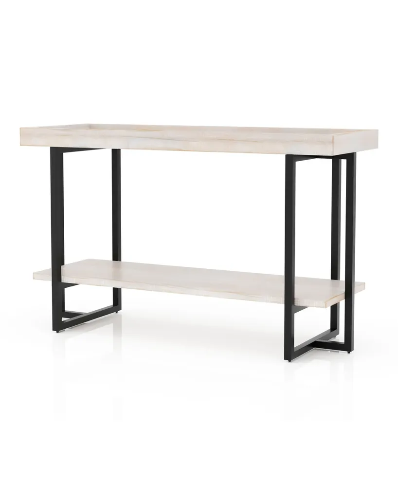 Furniture of America Masi Rectangular Sofa Table