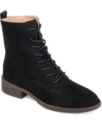 Journee Collection Women's Vienna Lace Up Boots