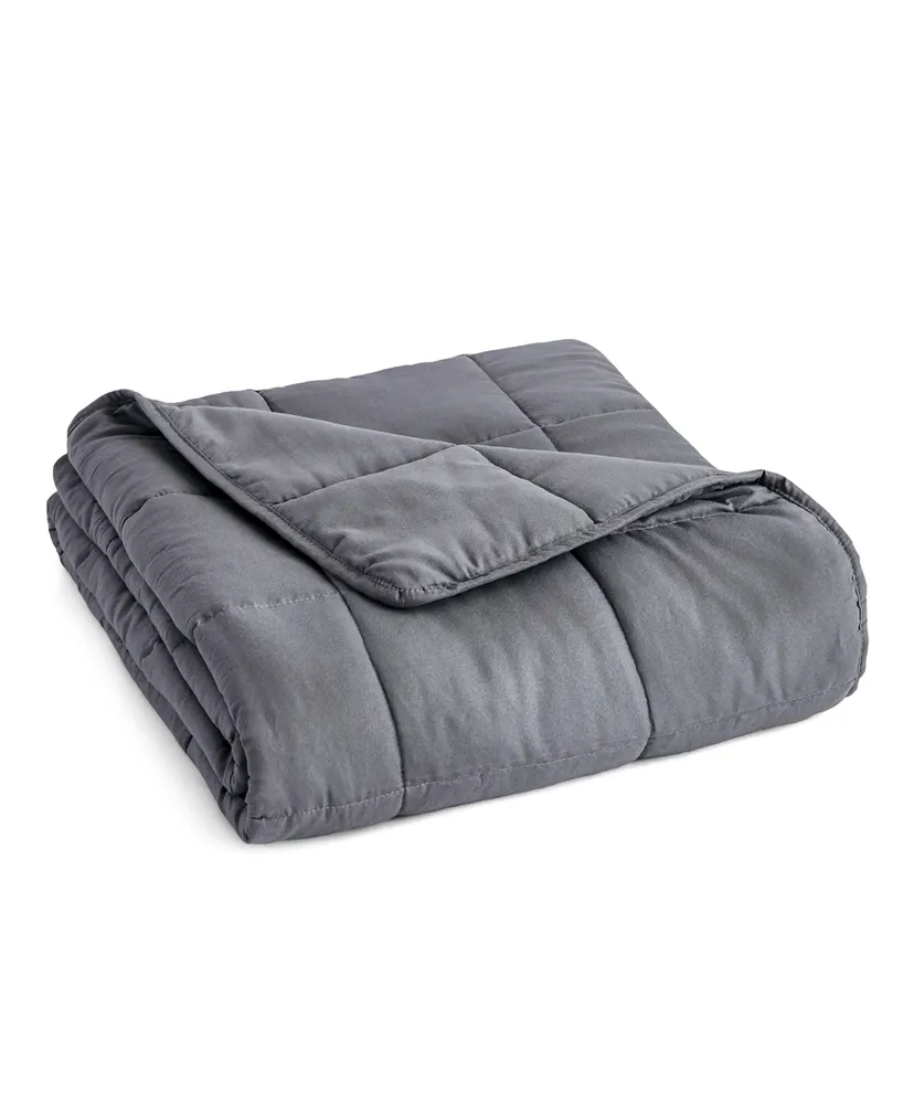 Pur Serenity Microfiber 12lb. Weighted Blanket, 48" L x 72" W