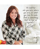 Rachael Ray Cucina Nylon Nonstick Kitchen Utensil and Veg-a-Peel Set, 5-Pc., Sea Salt Gray