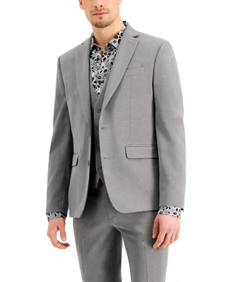 I.n.c. International Concepts Men's Slim-Fit Gray Solid Suit Jacket, Created for Macy's