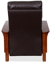 Harrison Leather Pushback Recliner, Created for Macy's