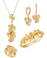 Le Vian Nude Diamond Sculptured Flower Jewelry Collection In 14k Gold