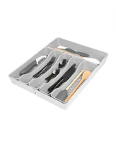 Spectrum Diversified Hexa 6-Divider Expandable Silverware Tray