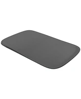 Tovolo Hi-Low Cutting Board, Food Prep Mat for Multiple Ingredients, Large Non-Slip Flexible Cutting Mat with Raised Section