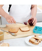 Tovolo Flex-Core Stainless Steel Handled Mini Spatula & Spoonula Set