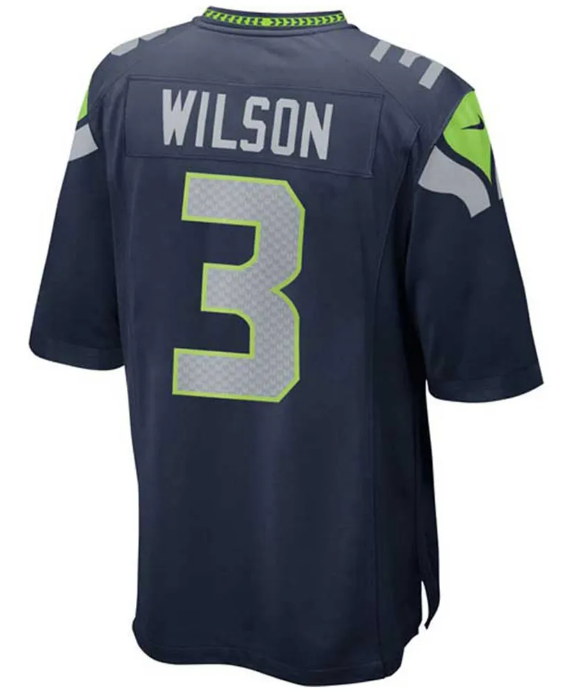 Nike Men's Seattle Seahawks Russell Wilson Game Jersey - Macy's