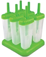 Tovolo Groovy Ice Pop Molds, Set of 6