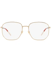 Gucci GG0396O002 Women's Pilot Eyeglasses - Gold