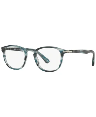 Persol PO3143V Men's Rectangle Eyeglasses