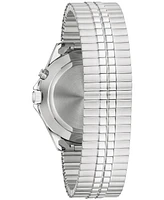 Caravelle Men's Traditional Stainless Steel Expansion Bracelet Watch 40mm