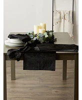 Design Imports Velvet Table Runner