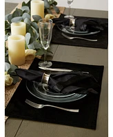 Design Import Velvet Placemat, Set of 4