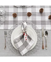 Design Imports Buffalo Check Napkin, Set of 6