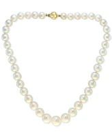 Effy 2-Pc. Set Cultured Freshwater Pearl (7-1/2-13mm) Strand Necklace & Matching Stud Earrings