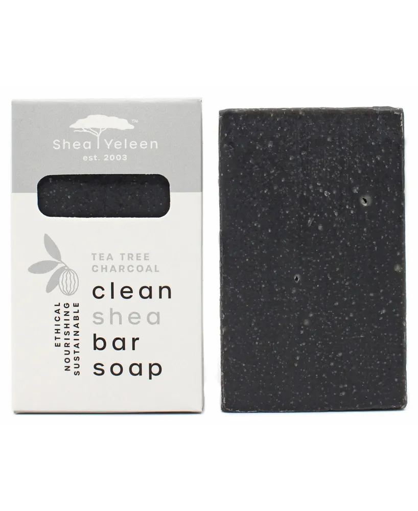 Shea Yeleen Tea Tree Charcoal Soap, 4