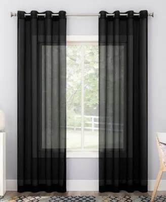 No. 918 Calypso Voile Sheer Grommet Curtain Panel Collection