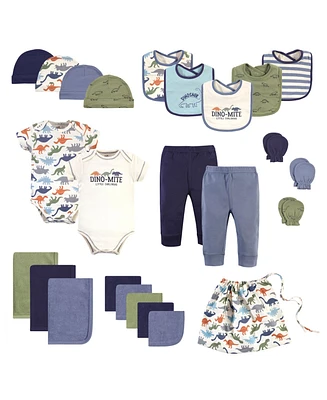 Touched by Nature Baby Boys Organic Cotton Layette Set and Giftset, Woodland, 0-6 Months