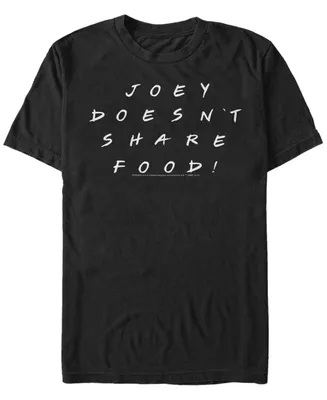 Men's Friends Joey Doesn't Share Short Sleeve T-shirt