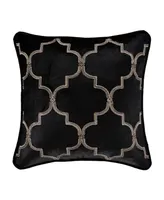 J Queen New York Windham Embellished Decorative Pillow, 18" x 18"